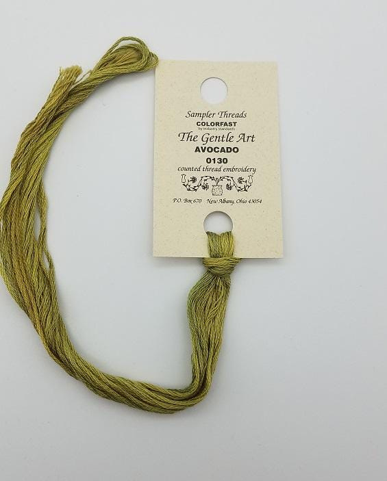 Avocado - Gentle Art Sampler Hand-Dyed Floss - 0130