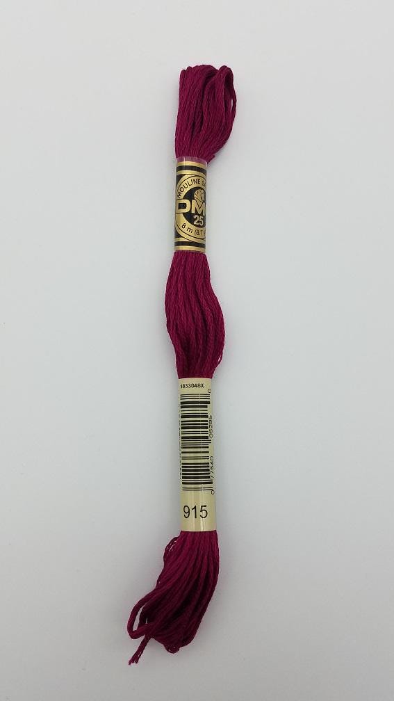DMC 915 - 6-Strand Floss - Plum Dark