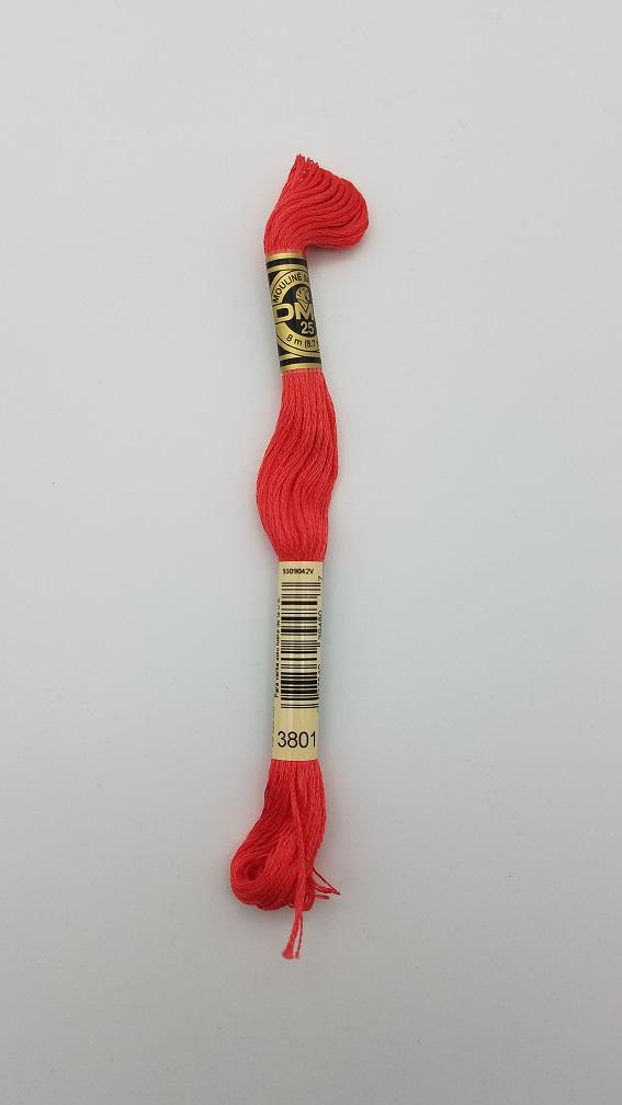 DMC 3801 - 6-Strand Floss - Melon Very Dark
