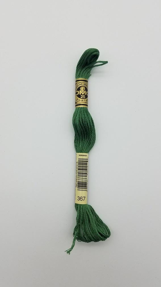 DMC 367 - 6-Strand Floss - Pistachio Green Dark