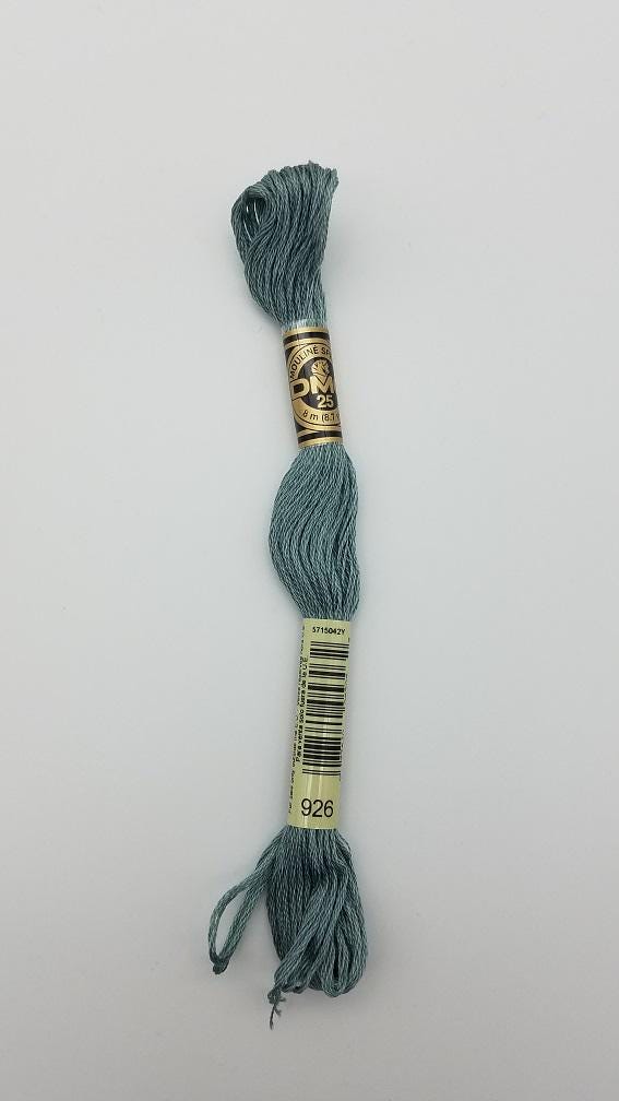 DMC 926 - 6-Strand Floss - Gray Green Medium