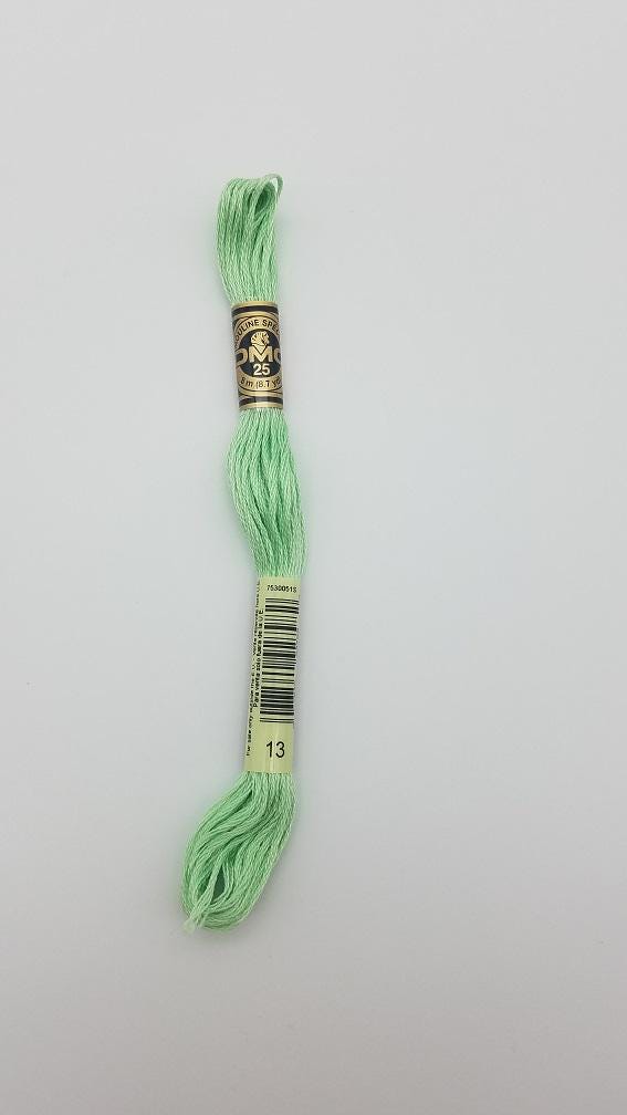 DMC 13 - 6-Strand Floss - Medium Light Nile Green