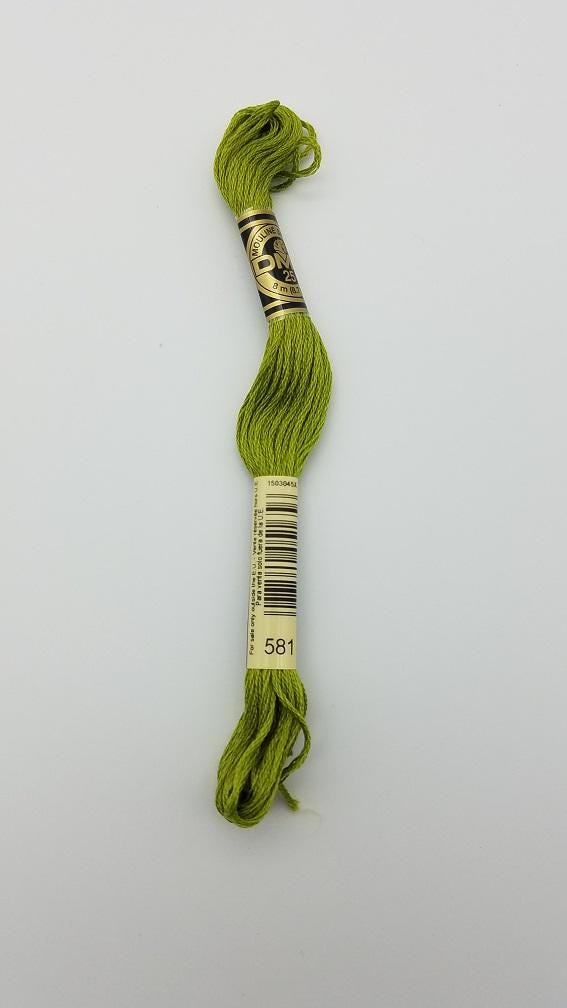 DMC 581 - 6-Strand Floss - Moss Green