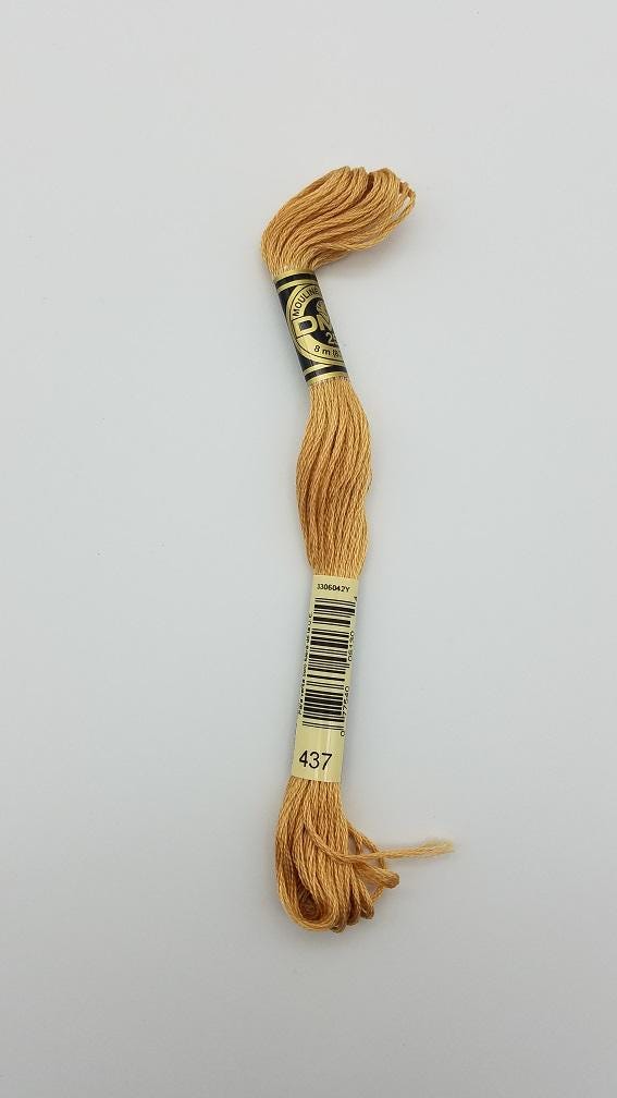 DMC 437 - 6-Strand Floss - Tan Light