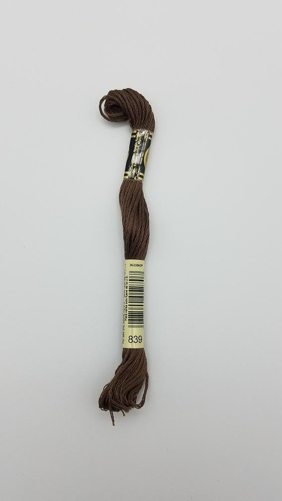 DMC 839 - 6-Strand Floss - Beige Brown Dark