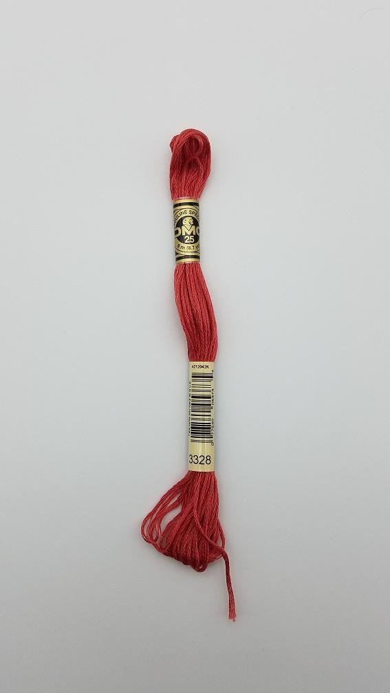 DMC 3328 - 6-Strand Floss - Salmon Dark