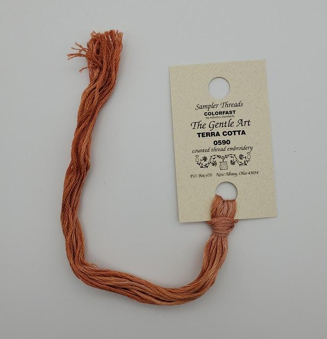 Terra Cotta - Gentle Art Sampler Hand-Dyed Floss - 0590
