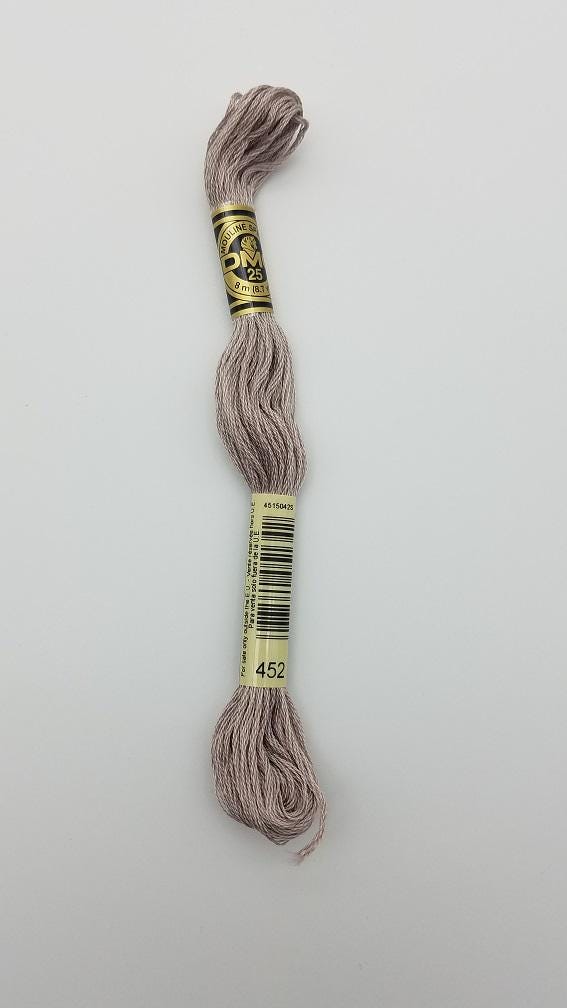 DMC 452 - 6-Strand Floss - Shell Gray Medium