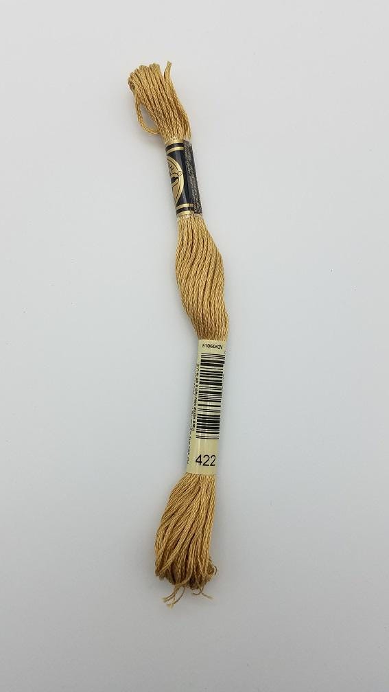 DMC 422 - 6-Strand Floss - Hazelnut Brown Light