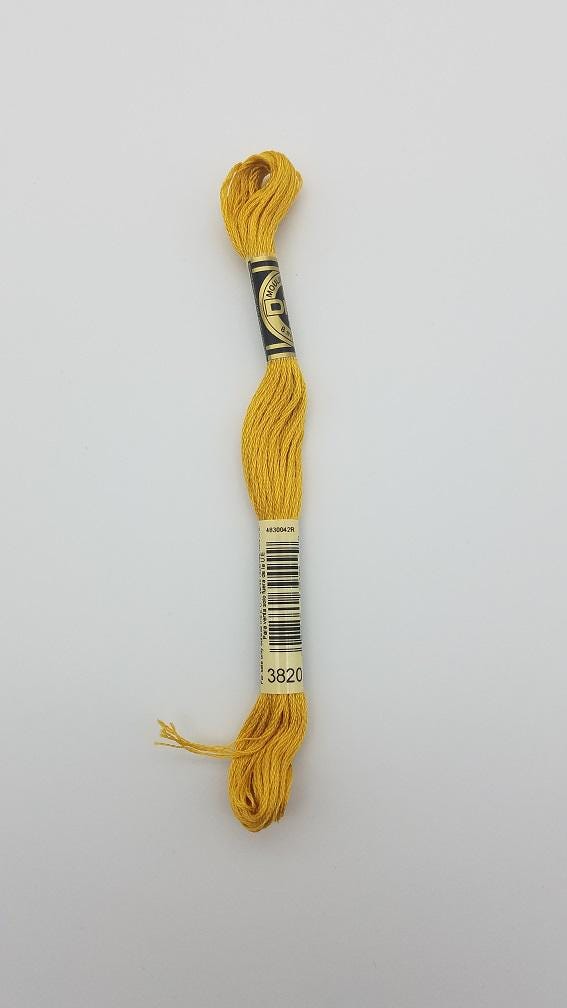 DMC 3820 - 6-Strand Floss - Straw Dark