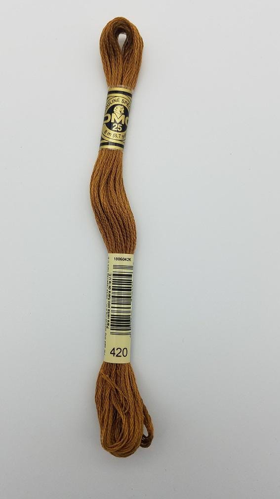 DMC 420 - 6-Strand Floss - Hazelnut Brown Dark