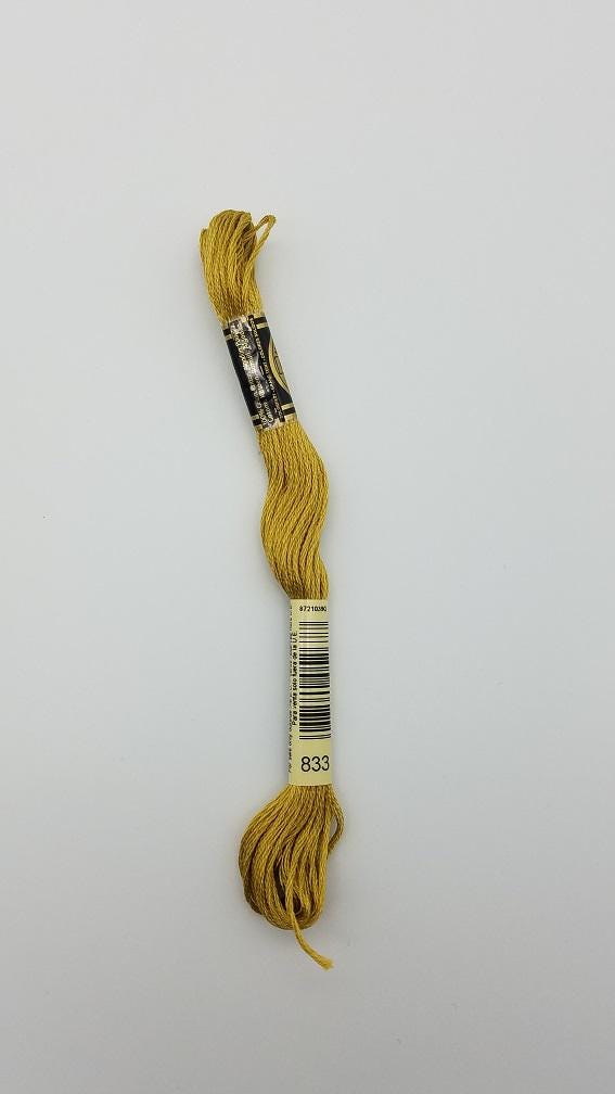 DMC 833 - 6-Strand Floss - Golden Olive Light