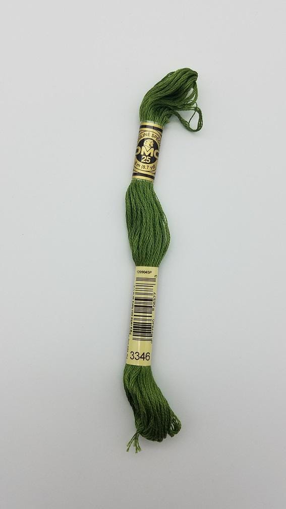 DMC 3346 - 6-Strand Floss - Hunter Green