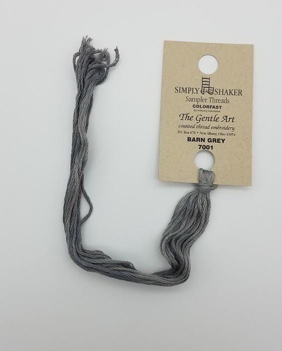 Barn Grey - Gentle Art Simply Shaker Hand-Dyed Floss - 7001