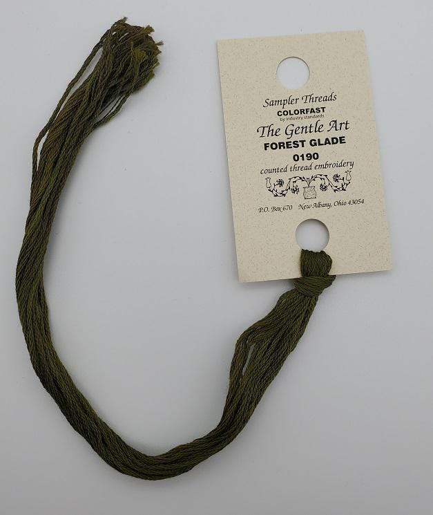 Forest Glade - Gentle Art Sampler Hand-Dyed Floss - 0190