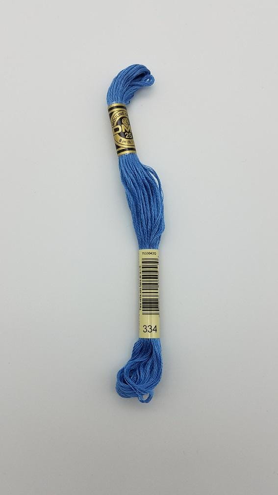 DMC 334 - 6-Strand Floss - Baby Blue Medium