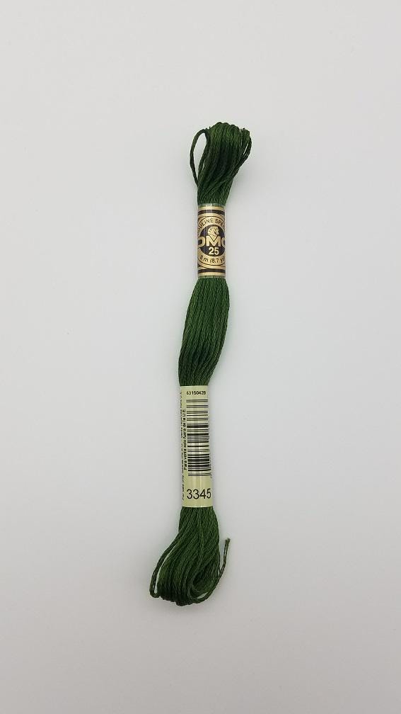 DMC 3345 - 6-Strand Floss - Hunter Green Dark