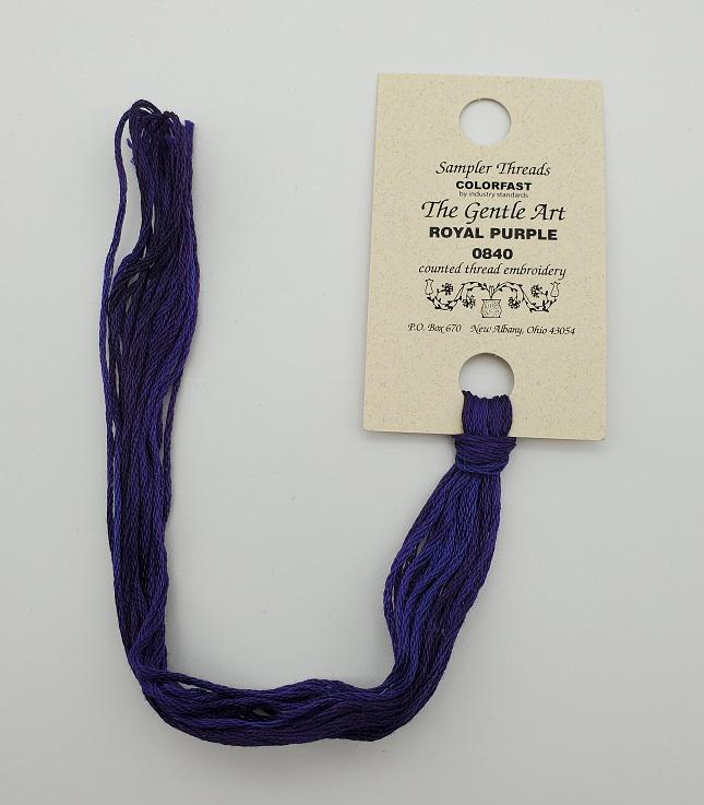 Royal Purple - Gentle Art Sampler Hand-Dyed Floss - 0840