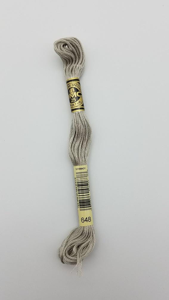 DMC 648 - 6-Strand Floss - Beaver Gray Light