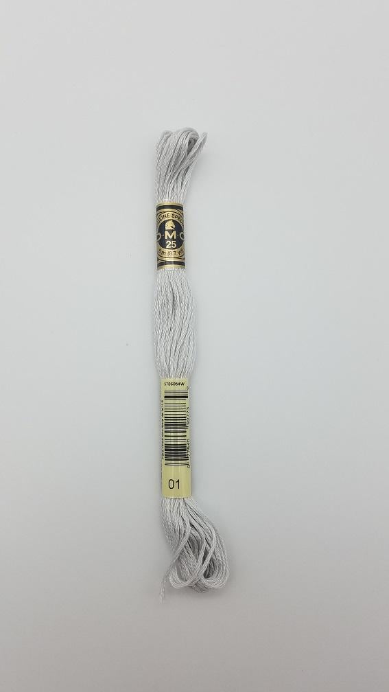 DMC 01 - 6-Strand Floss - White Tin