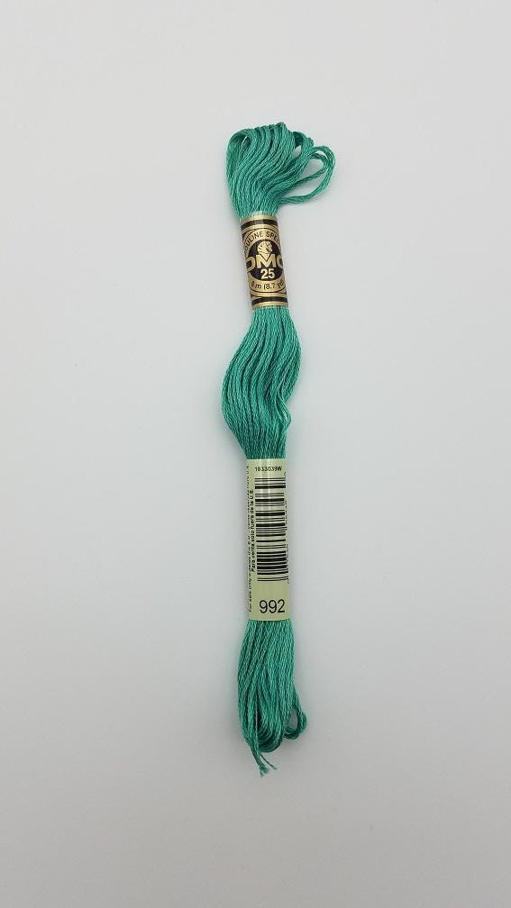DMC 992 - 6-Strand Floss - Aquamarine Light