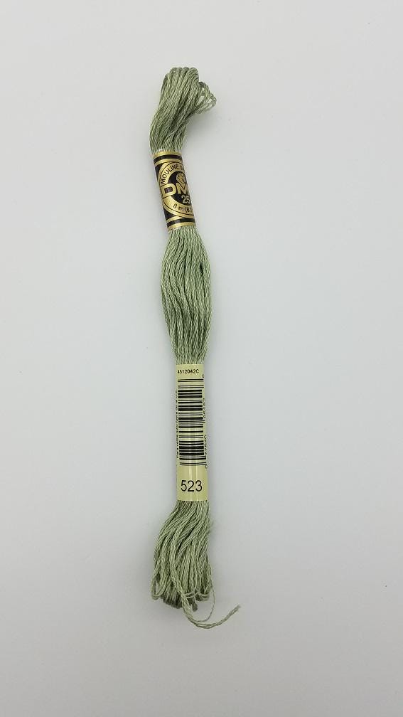 DMC 523 - 6-Strand Floss - Fern Green Light