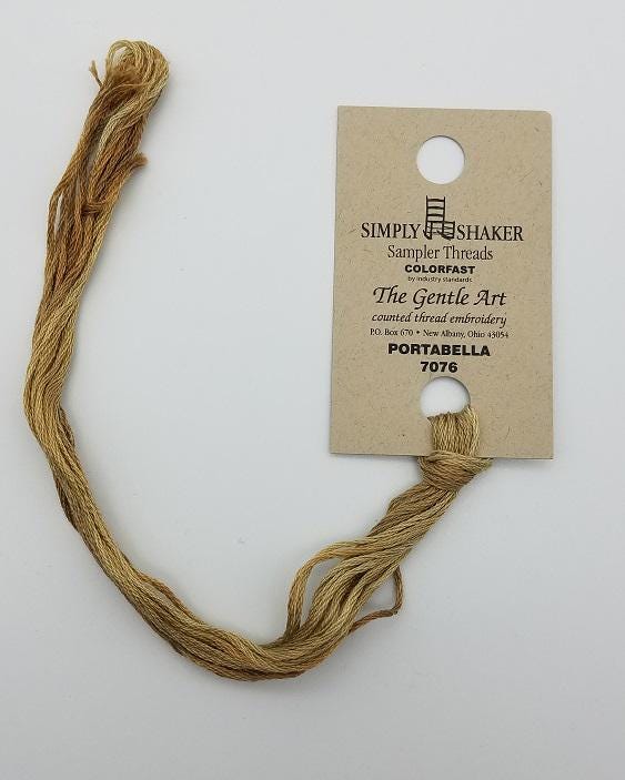 Portabella - Gentle Art Simply Shaker Hand-Dyed Floss - 7076