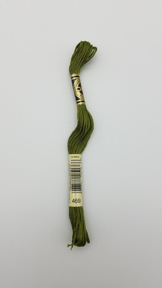 DMC 469 - 6-Strand Floss - Avocado Green