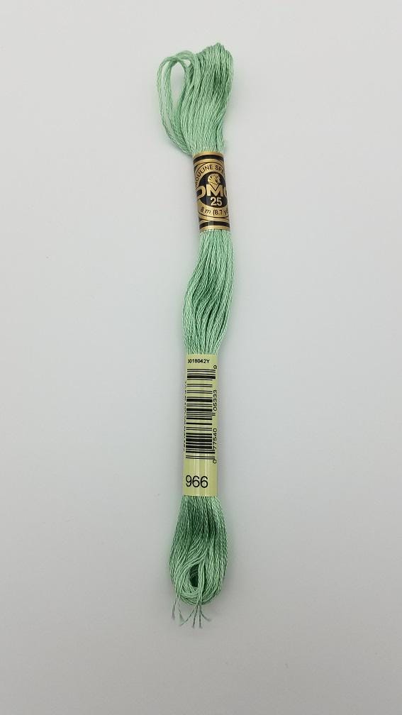 DMC 966 - 6-Strand Floss - Baby Green Medium