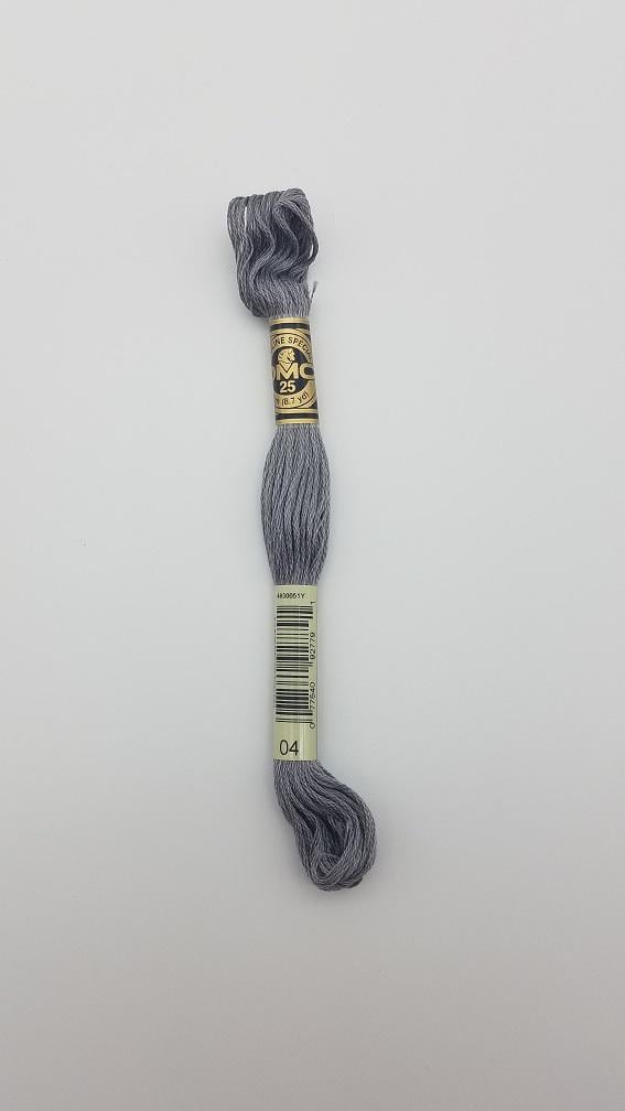 DMC 04 - 6-Strand Floss - Dark Tin