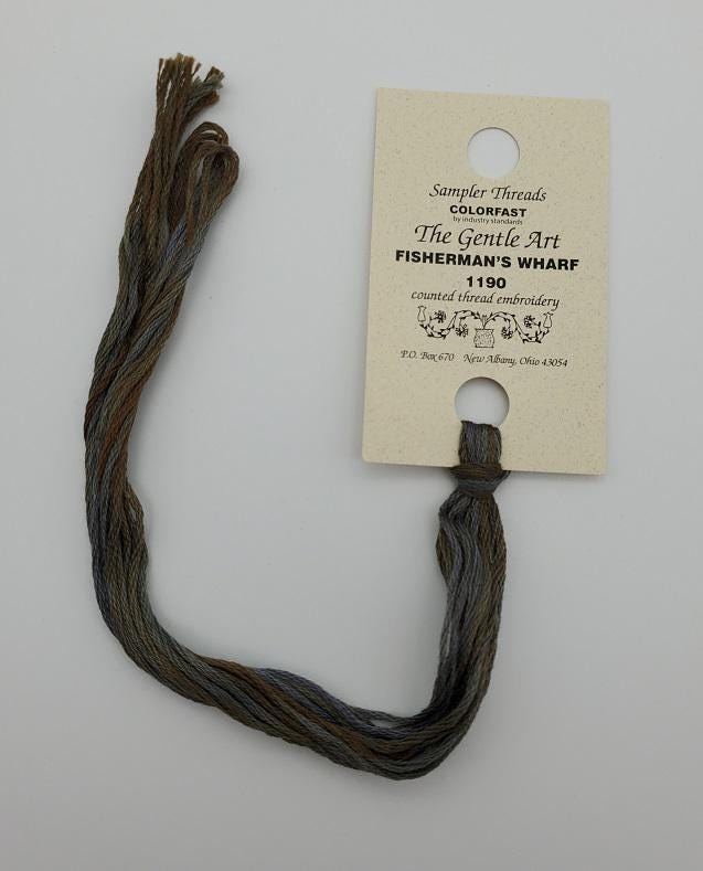 Fishermans Wharf - Gentle Art Sampler Hand-Dyed Floss - 1190