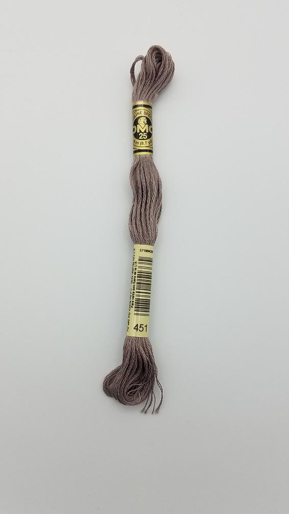 DMC 451 - 6-Strand Floss - Shell Gray Dark