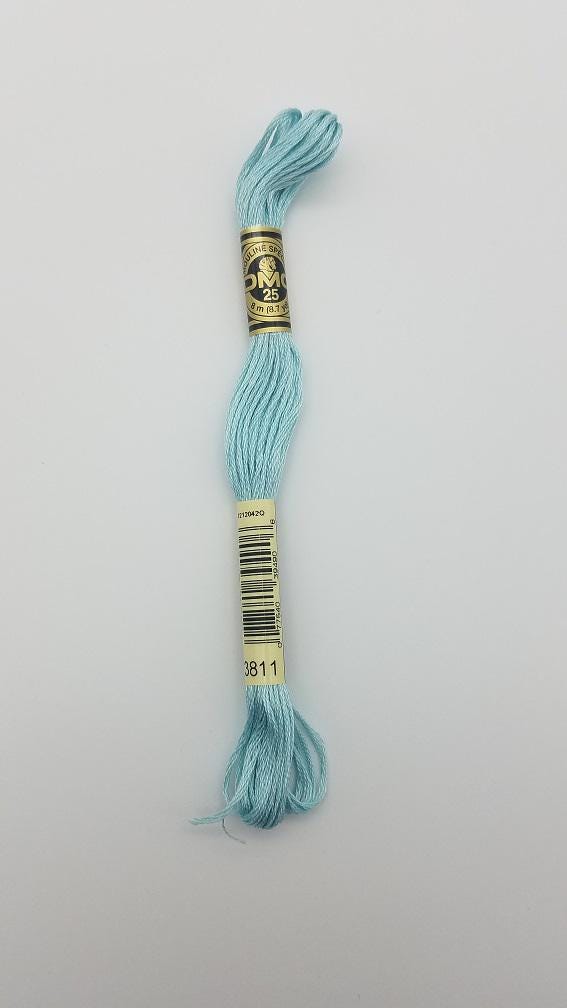 DMC 3811 - 6-Strand Floss - Turquoise Very Light