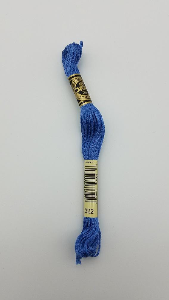 DMC 322 - 6-Strand Floss - Baby Blue Dark Dark