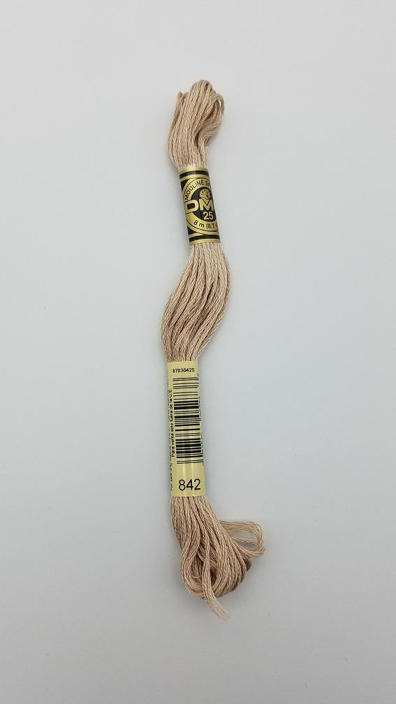 DMC 842 - 6-Strand Floss - Beige Brown Very Light