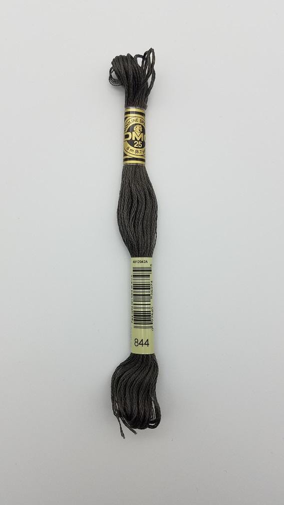 DMC 844 - 6-Strand Floss - Beaver Gray Ultra Dark