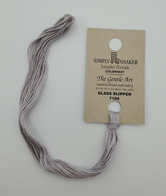 Glass Slipper - Gentle Art Simply Shaker Hand-Dyed Floss - 7104