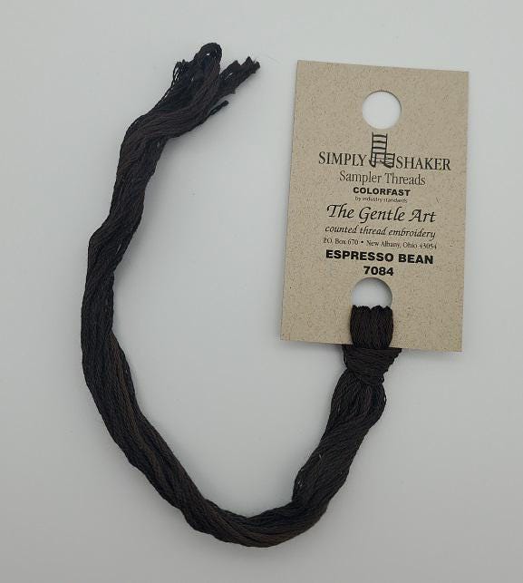 Espresso Bean - Gentle Art Simply Shaker Hand-Dyed Floss - 7084