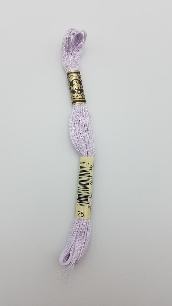 DMC 25 - 6-Strand Floss - Ultra Light Lavender