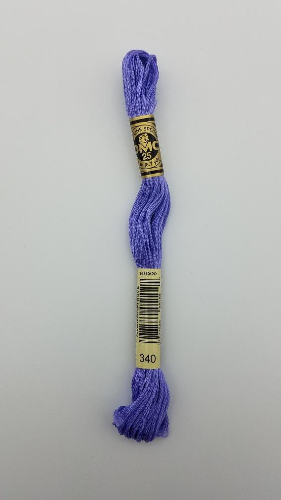 DMC 340 - 6-Strand Floss - Blue Violet Medium