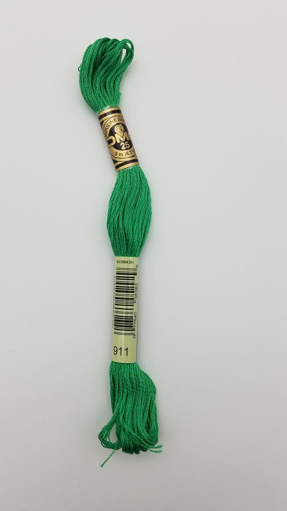 DMC 911 - 6-Strand Floss - Emerald Green Medium