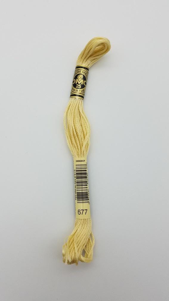 DMC 677 - 6-Strand Floss - Old Gold Very Light
