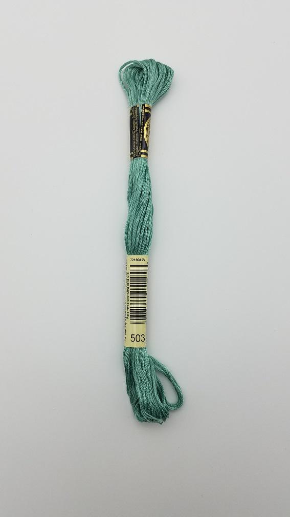DMC 503 - 6-Strand Floss - Blue Green Medium