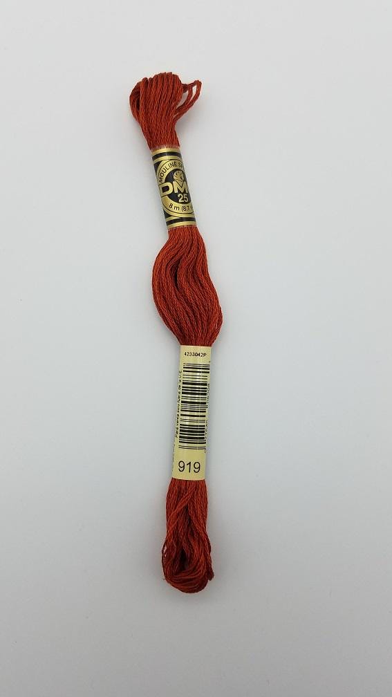 DMC 919 - 6-Strand Floss - Red Copper