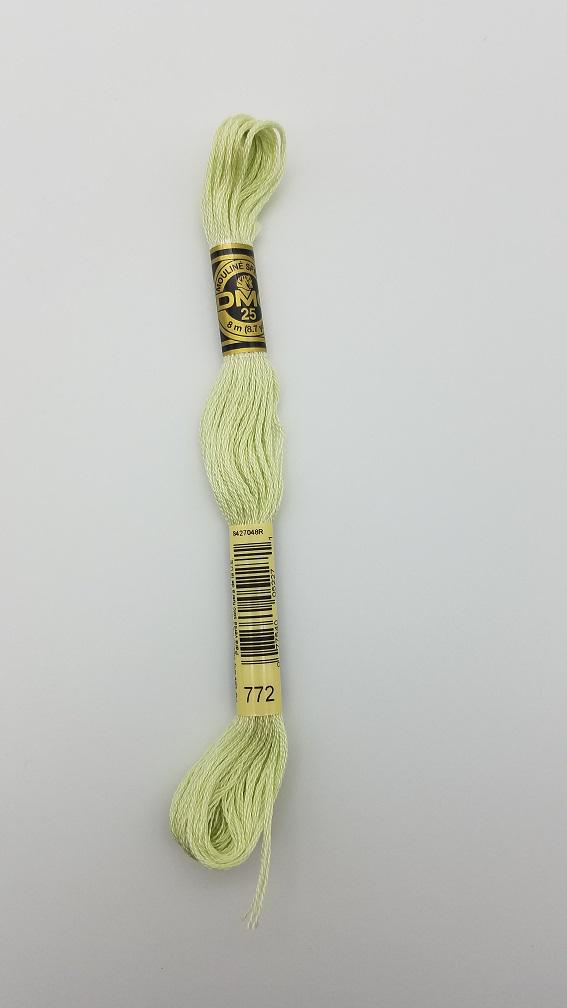 DMC 772 - 6-Strand Floss - Yellow Green Very Light
