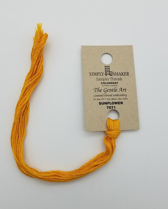 Sunflower - Gentle Art Simply Shaker Hand-Dyed Floss - 7071