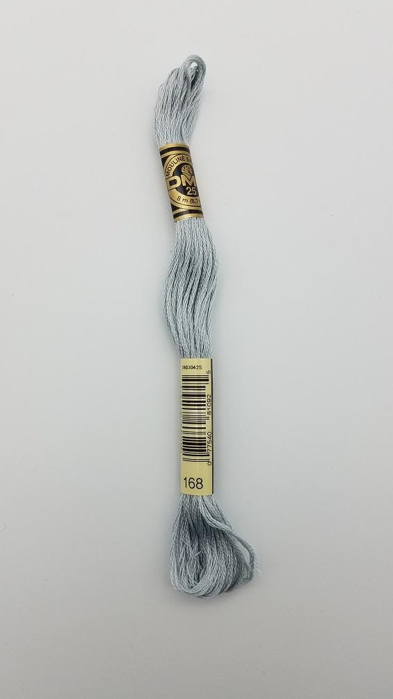 DMC 168 - 6-Strand Floss - Pewter Very Light