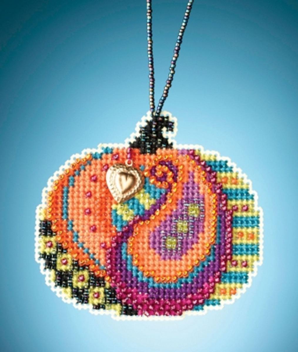 Persian Pumpkin - Mill Hill Painted Pumpkins - Cross Stitch Kit - MH16-2026