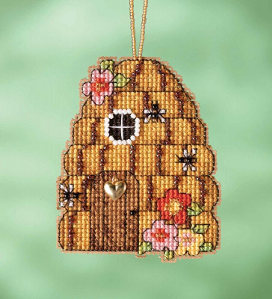 Beehive House - Mill Hill Garden Gnomes - Cross Stitch Kit - MH16-2214