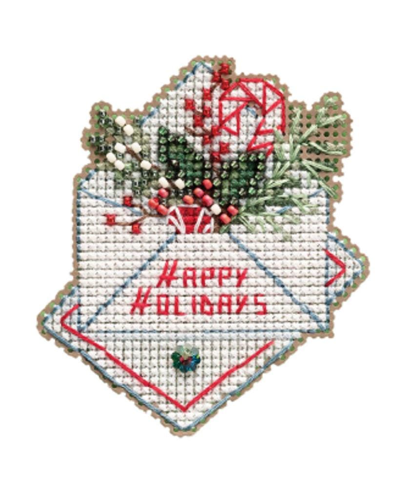 Holiday Wishes - Mill Hill - Winter Holiday - Cross Stitch Kit - MH18-2132